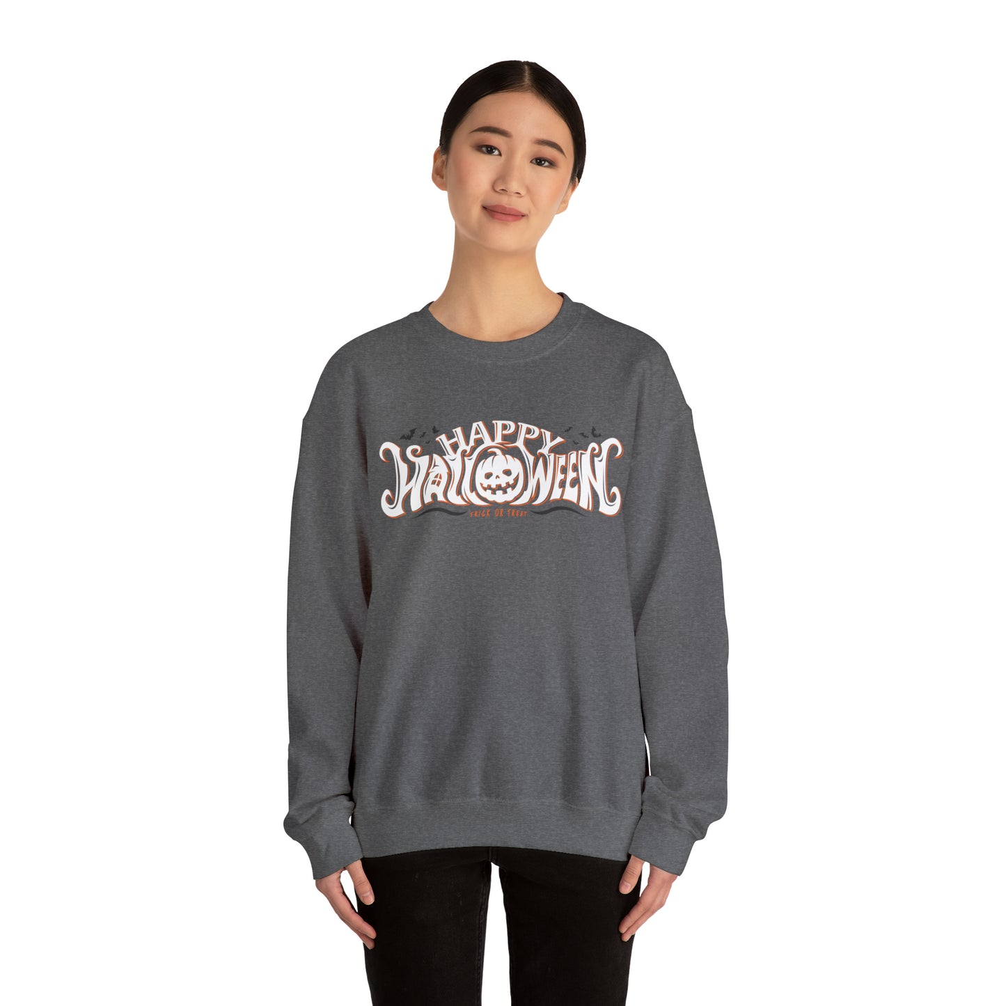 Happy Halloween Heavy Blend™ Crewneck Sweatshirt