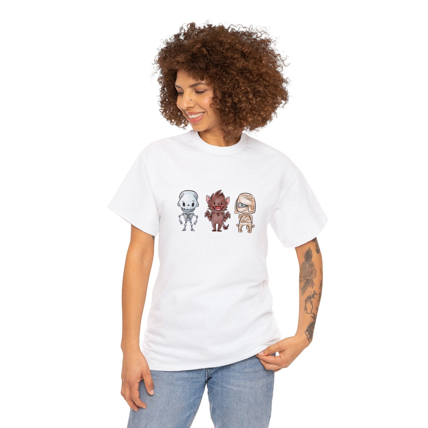 Spooky Pals Heavy Cotton Tee