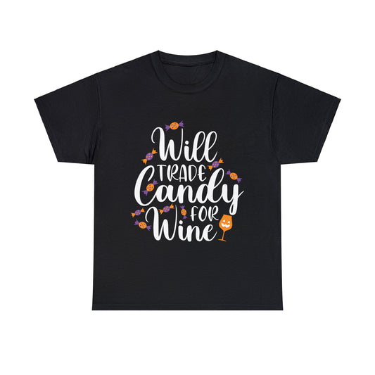 Candy For Wine Heavy Cotton Tee