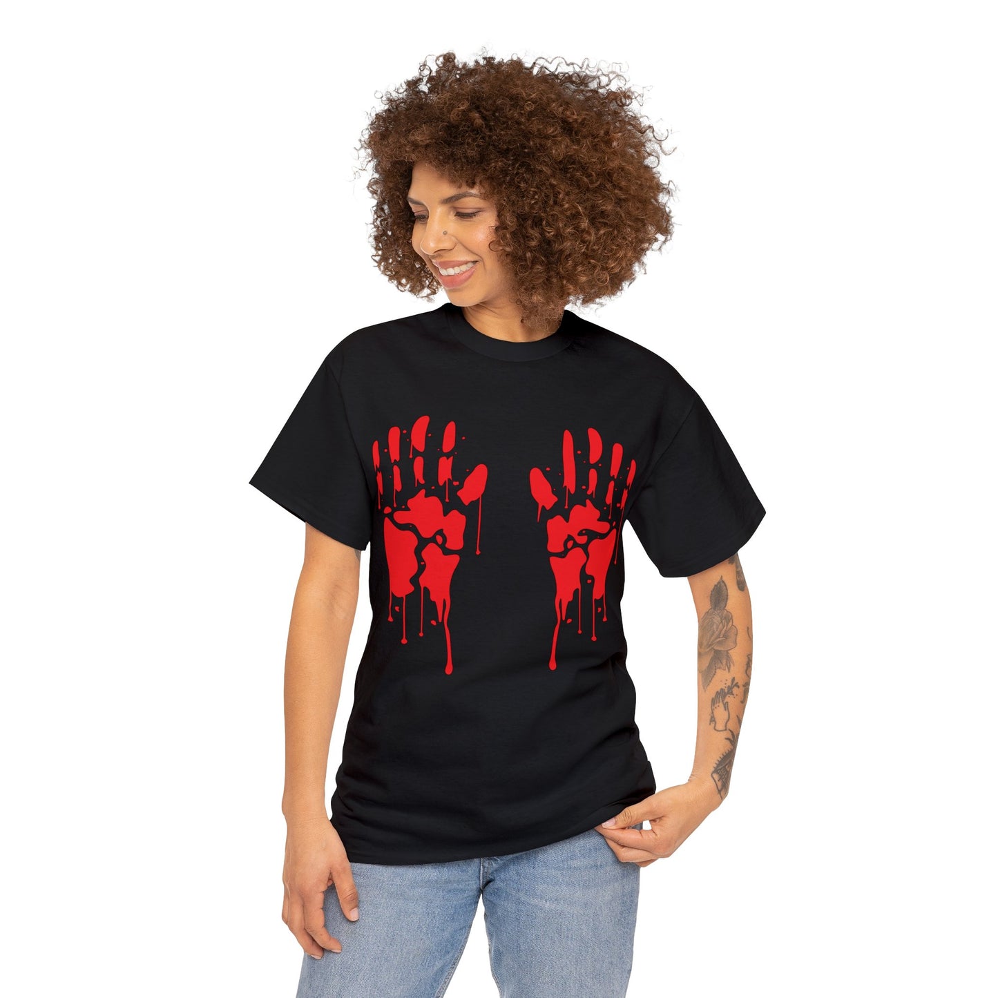 Bloody Hands Heavy Cotton Tee