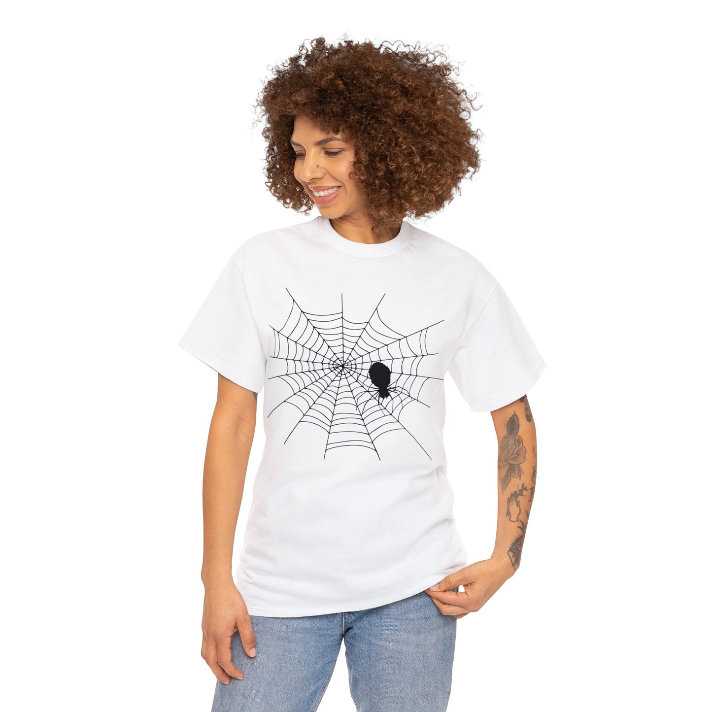 Spider Web Heavy Cotton Tee