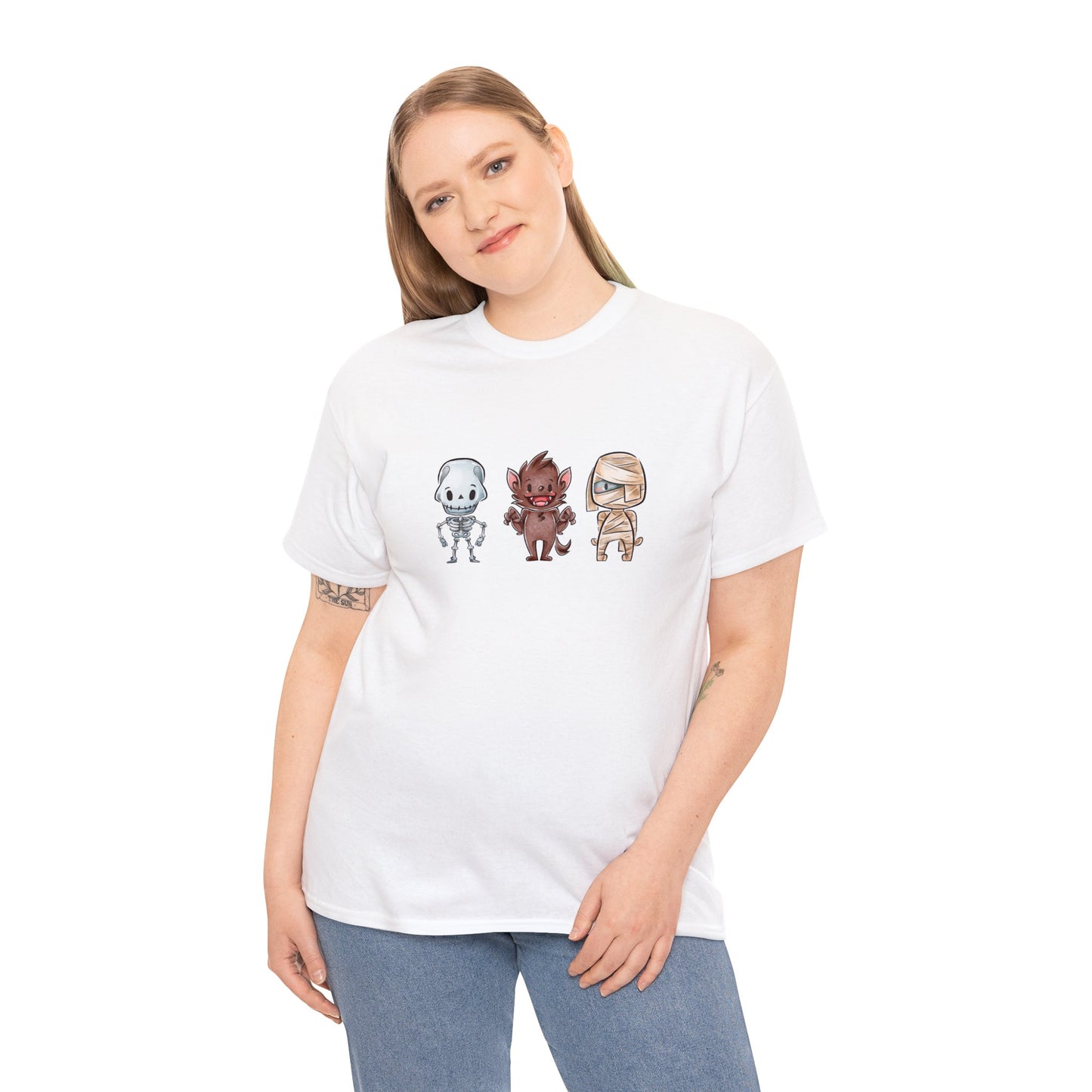 Spooky Pals Heavy Cotton Tee