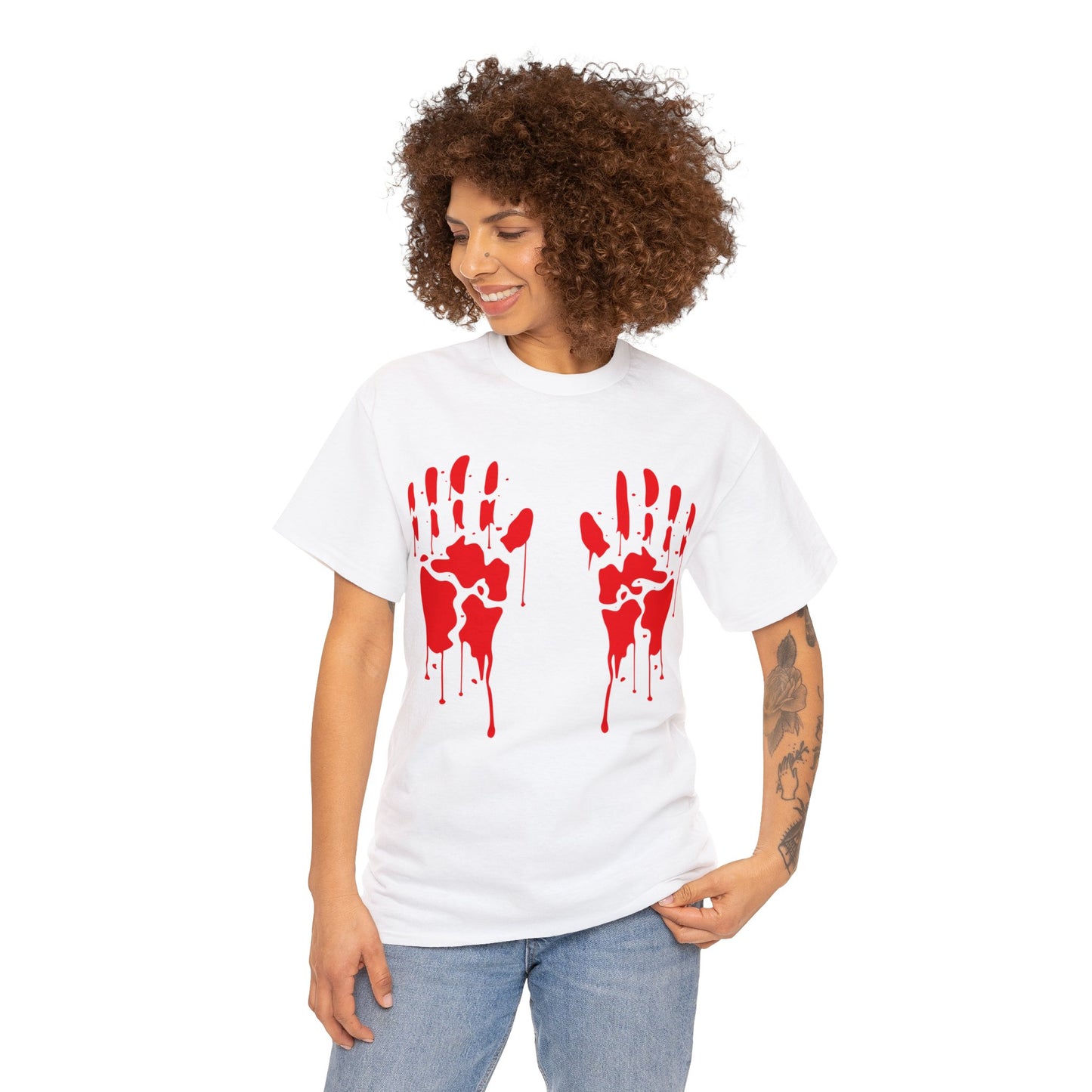 Bloody Hands Heavy Cotton Tee