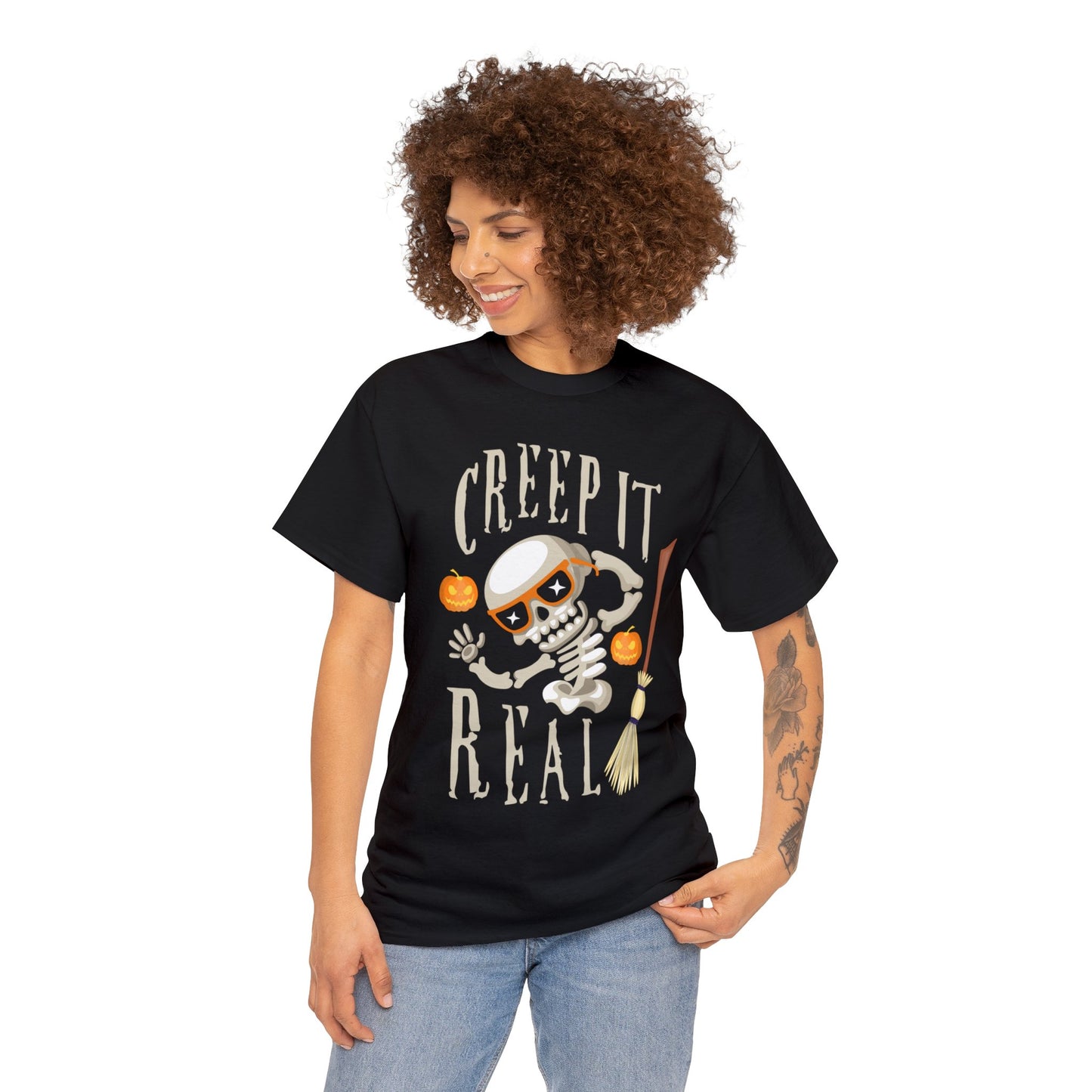 Creep It Real Heavy Cotton Tee